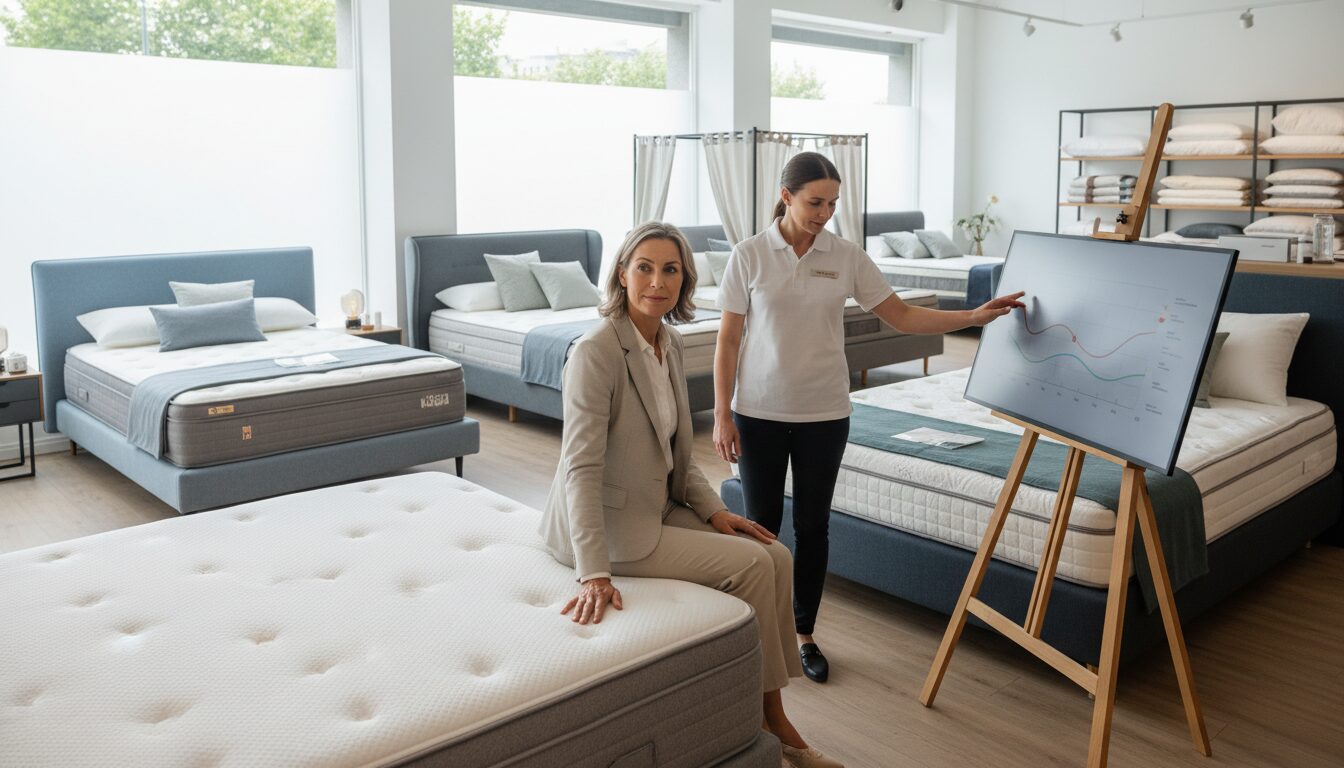 Editorial photograph for article about: Quality Sleep Shop Guide: Finding Your Perfect Sleep Solution