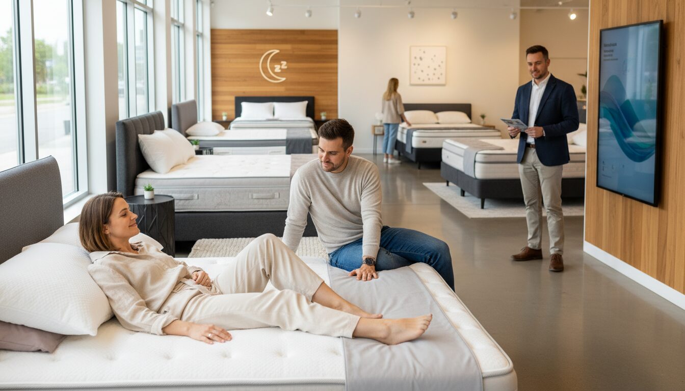 Editorial photograph for article about: Quality Sleep Shops: Your Complete Guide to Finding the Perfect Mattress Store