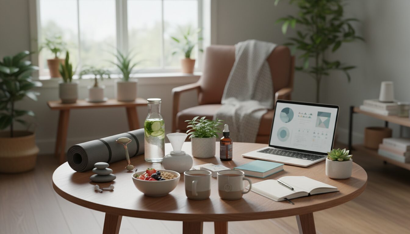 Editorial photograph for article about: What is Five Point Holistic Health and How to Practice It at Home